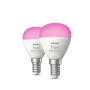 Philips Hue White and colour ambience Lustre – E14 smart bulb – (2-pack)