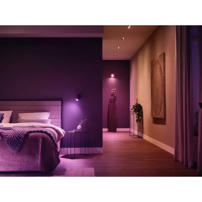 Smart lighting spot Philips Hue White and colour ambience MR16, GU53, 6.3 W, Bluetooth/Zigbee