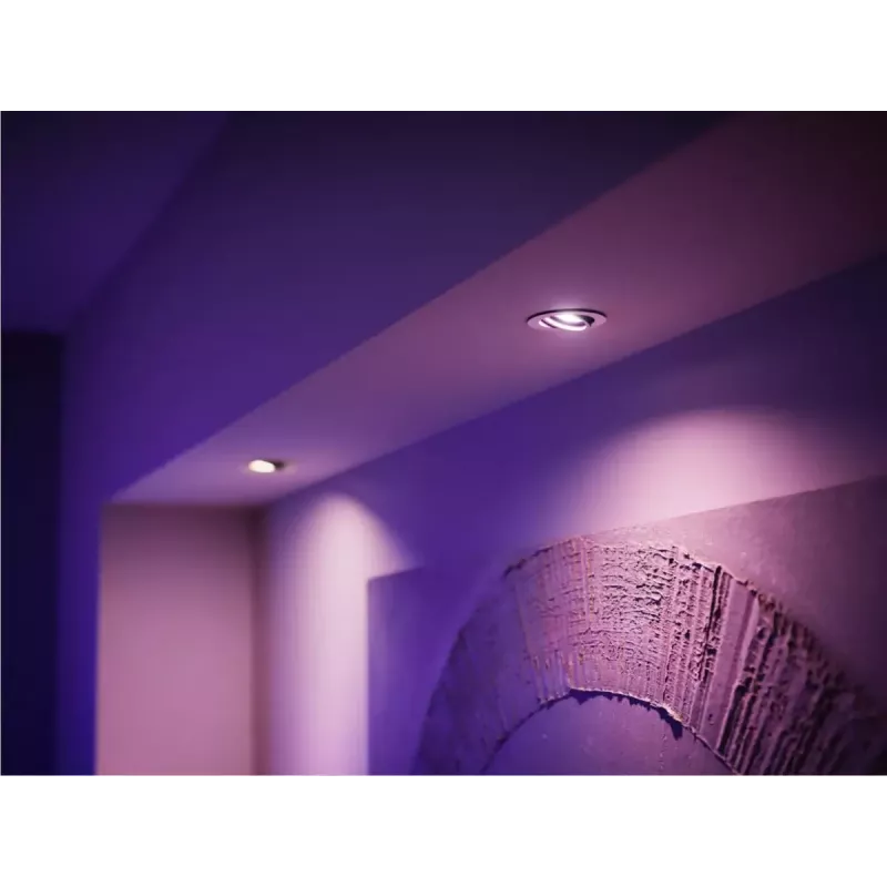 Smart lighting spot Philips Hue White and colour ambience MR16, GU53, 6.3 W, Bluetooth/Zigbee