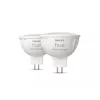 Smart lighting spot Philips Hue White and colour ambience MR16, GU53, 6.3 W, Bluetooth/Zigbee