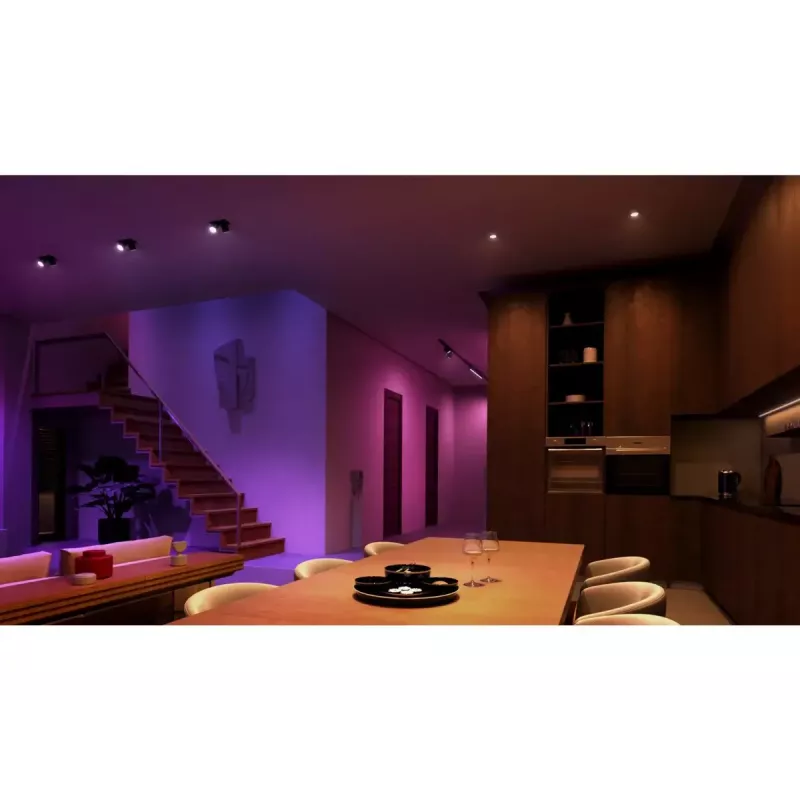 Smart lighting spot Philips Hue White and colour ambience MR16, GU53, 6.3 W, Bluetooth/Zigbee