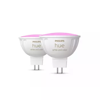 Smart lighting spot Philips Hue White and colour ambience MR16, GU53, 6.3 W, Bluetooth/Zigbee