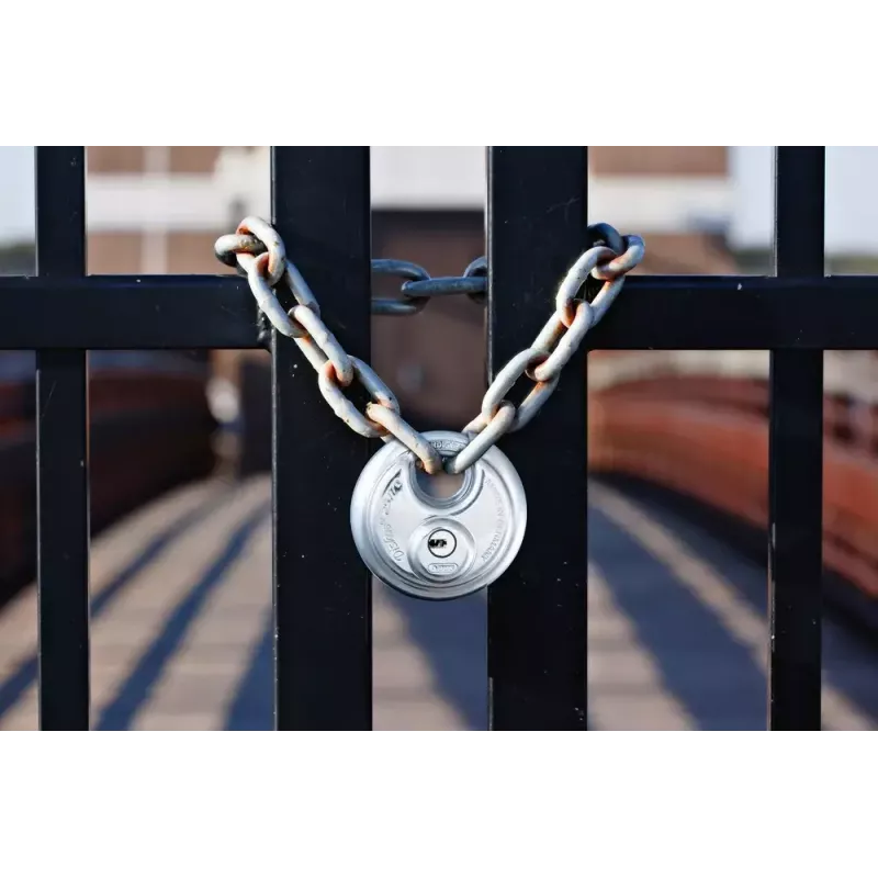 Discus padlock ABUS 25/70 kd Key lock 5 keys 7cm