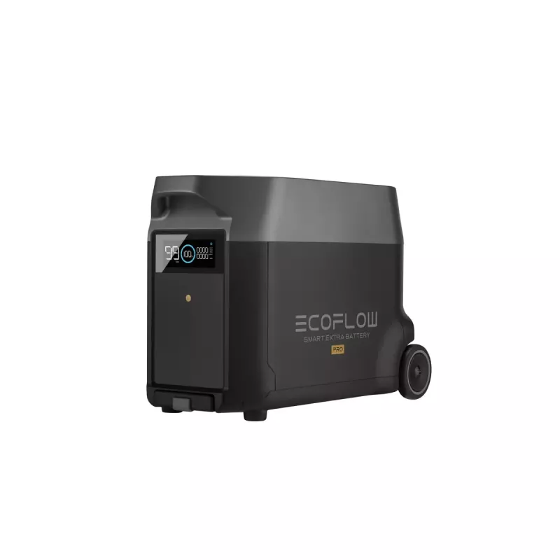 Battery 3600Wh for EcoFlow DELTA Pro — 39 kg, 635×285×416 mm, Black