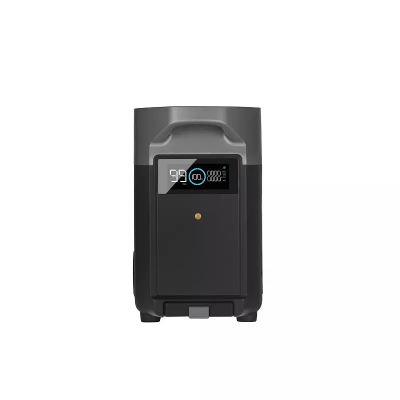Battery 3600Wh for EcoFlow DELTA Pro — 39 kg, 635×285×416 mm, Black
