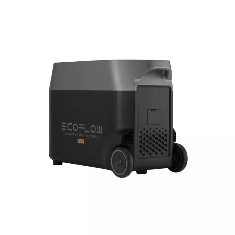 Battery 3600Wh for EcoFlow DELTA Pro — 39 kg, 635×285×416 mm, Black