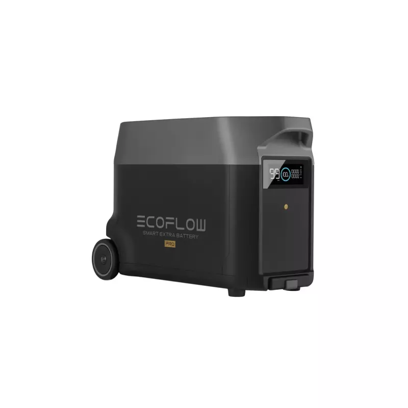 Battery 3600Wh for EcoFlow DELTA Pro — 39 kg, 635×285×416 mm, Black
