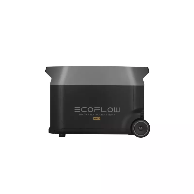 Battery 3600Wh for EcoFlow DELTA Pro — 39 kg, 635×285×416 mm, Black