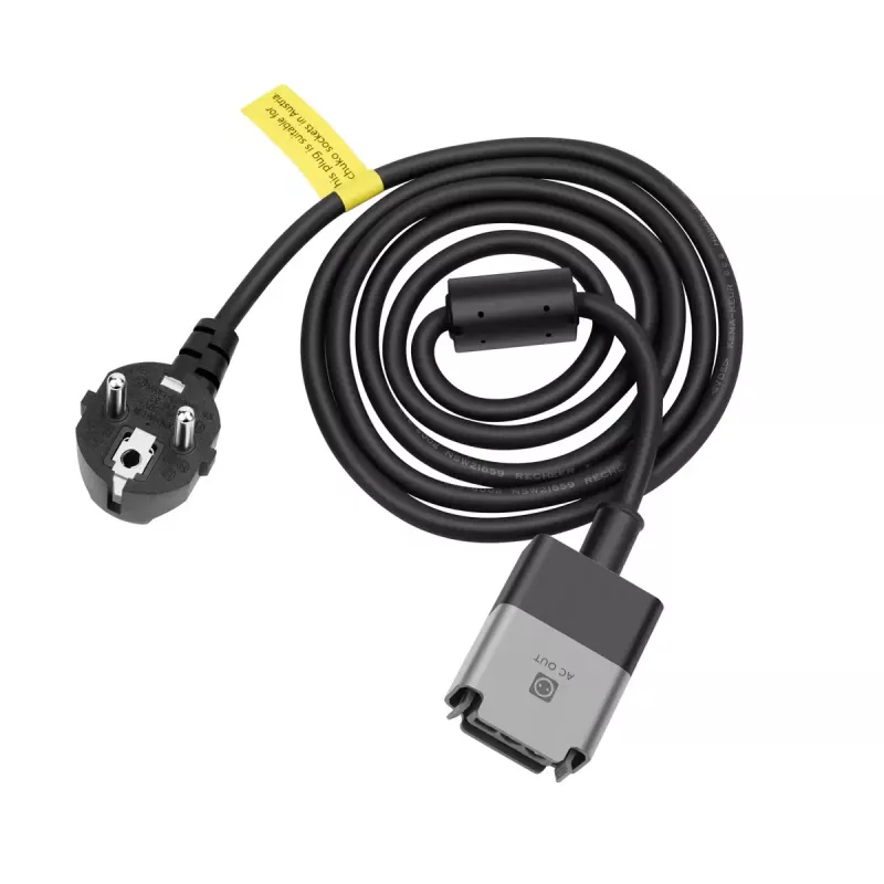 Cable EcoFlow BKW-AC Black 5 m