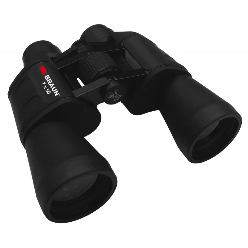 Braun 20123 binocular BK-7 Porro Black