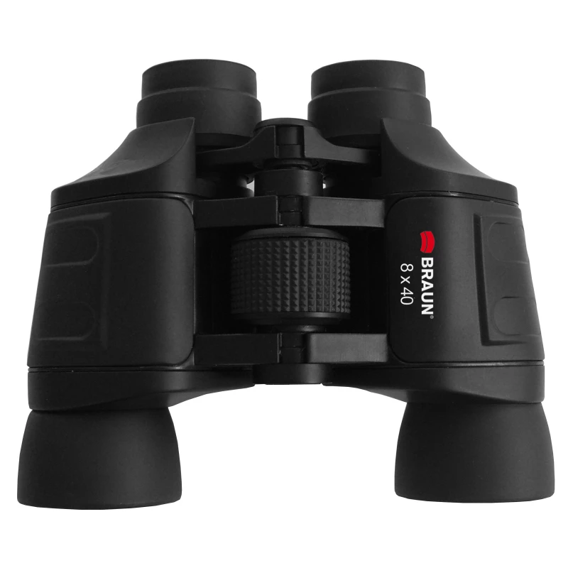 Braun 20165 binocular BK-7 Porro Black