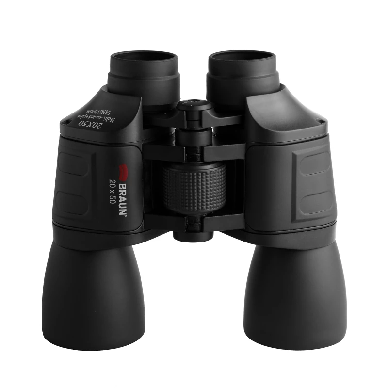 Braun 20169 binocular BK-7 Porro Black