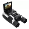 Binoculars Levenhuk Atom DB20 with 20× magnification and built-in 2 MP camera, LCD display