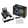 Binoculars Levenhuk Atom DB20 with 20× magnification and built-in 2 MP camera, LCD display