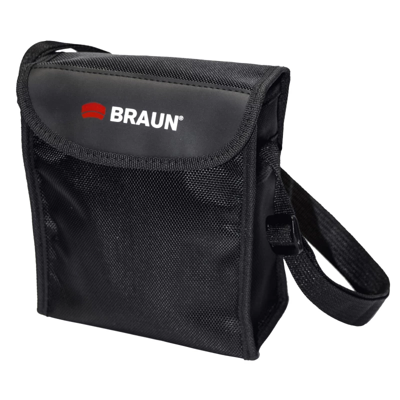Braun Compagno 8 x 50 WP binocular BAK-4 Roof Black