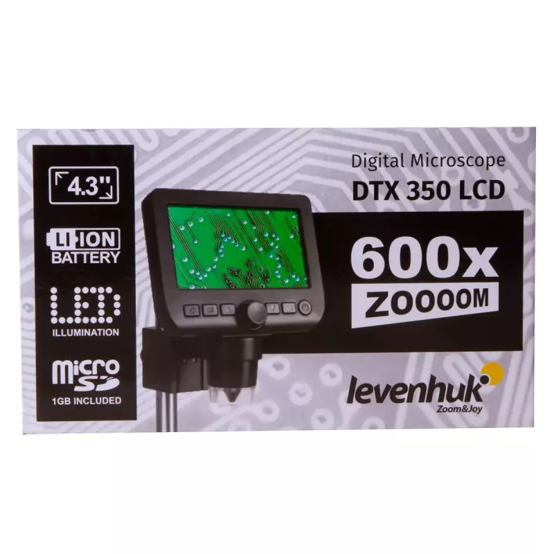 Digital microscope Levenhuk DTX 350 LCD 600x magnification
