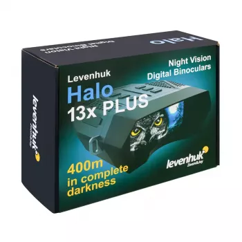 Binoculars Levenhuk Halo 13x Plus 13x Magnification Black