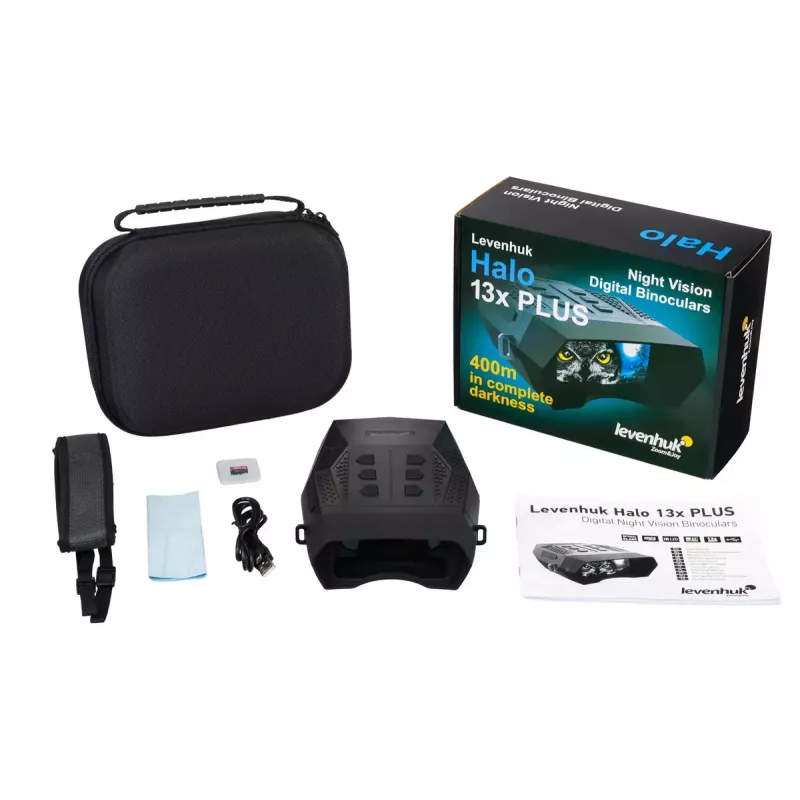 Binoculars Levenhuk Halo 13x Plus 13x Magnification Black