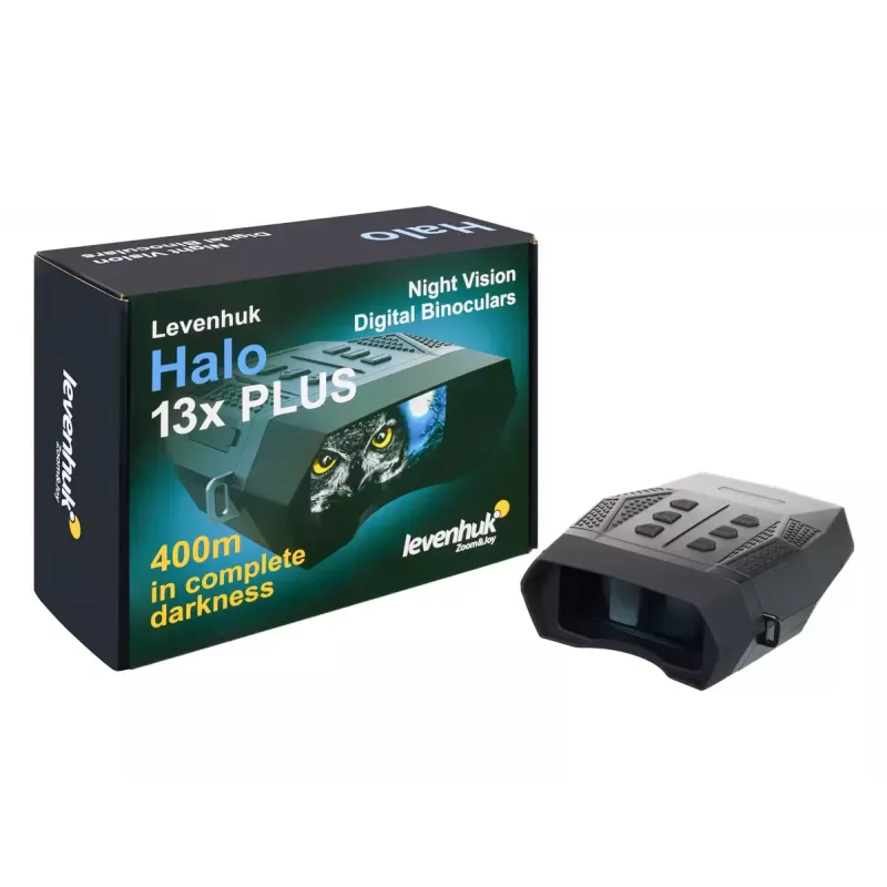 Binoculars Levenhuk Halo 13x Plus 13x Magnification Black