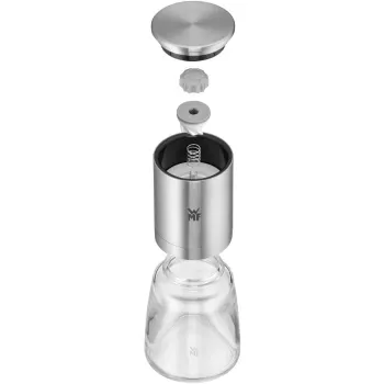 Salt and pepper seasoning mill WMF De Luxe 14 cm stainless steel with ceramic grinder