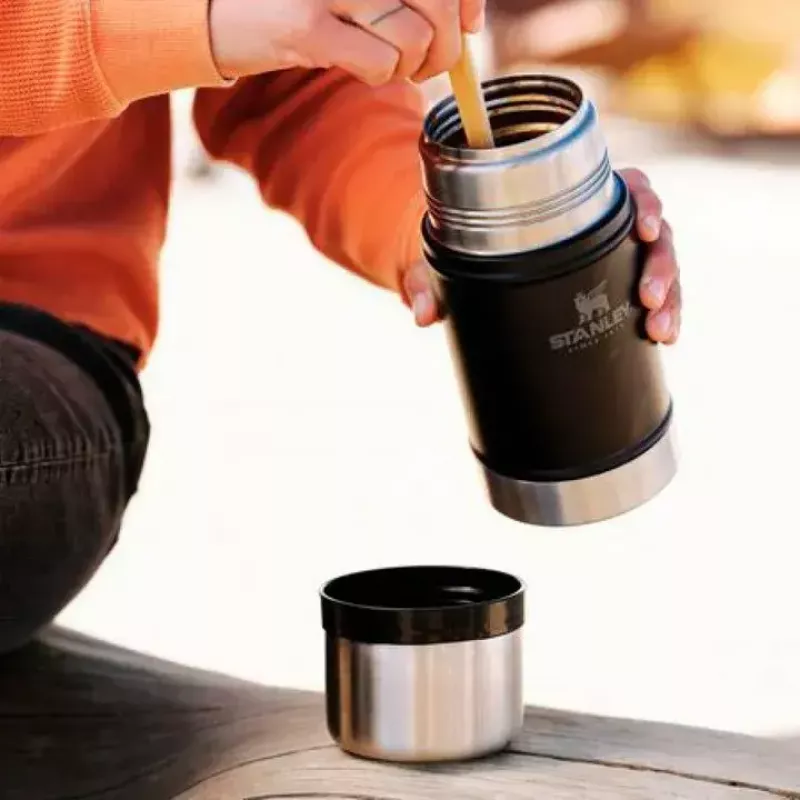 Vacuum Flask Stanley 10-07936-004 0.7L Black Stainless Steel