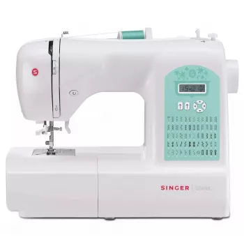 Sewing machine SINGER Starlet 6660 — electric, 60 stitch patterns, 1-step buttonhole, free arm, 8.29 kg