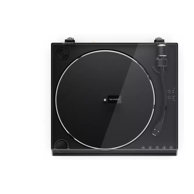 Turntable Sharp RP-TT100 black direct-drive with USB output for digital recording