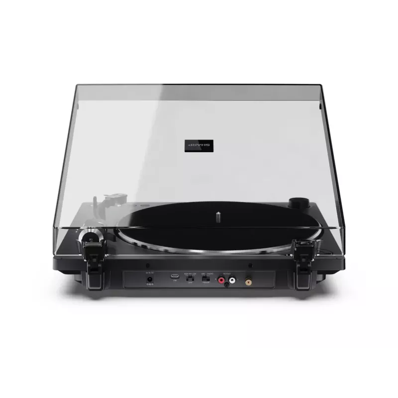 Turntable Sharp RP-TT100 black direct-drive with USB output for digital recording