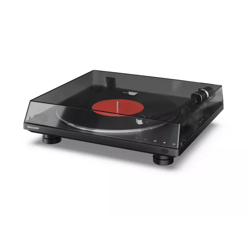 Turntable Sharp RP-TT100 black direct-drive with USB output for digital recording