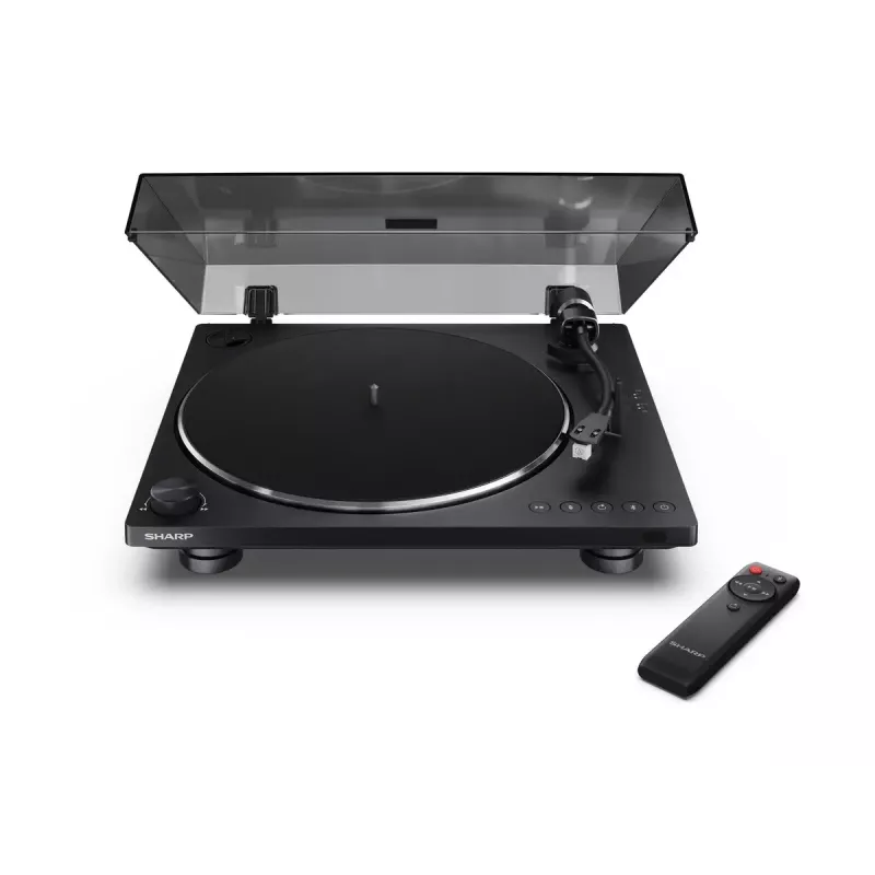 Turntable Sharp RP-TT100 black direct-drive with USB output for digital recording