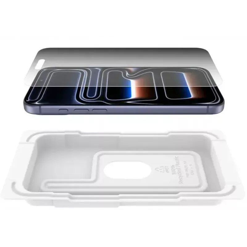 Screen Protector Belkin ScreenForce InvisiGlass for iPhone 17 Pro Max Anti-bacterial Drop proof