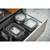 GEFU Provido round food storage container, 500 ml