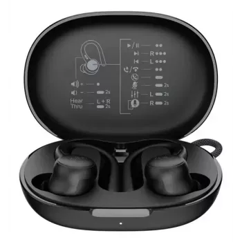 Headset Belkin SoundForm ActiveFit Wired Wireless Bluetooth Black