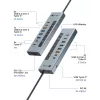 ICY BOX 11-in-1 USB Type-C hub with card reader and PD