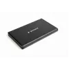 HDD enclosure GEMBIRD EE2-U3S-3 for 2.5 inch SATA drives, 1-bay, Micro-USB B, USB 3.2 Gen 1, up to 2 TB, black
