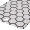Cutting board RESTO 95401 rectangular plastic 138×200×8 mm grey/white