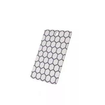 Cutting board RESTO 95401 rectangular plastic 138×200×8 mm grey/white