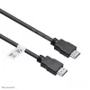 Neomounts HDMI3MM HDMI cable - 1 metres, 1 m, HDMI Type A (Standard), HDMI Type A (Standard), 10.2 Gbit/s, Black