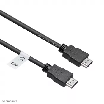 Neomounts HDMI3MM HDMI cable - 1 metres, 1 m, HDMI Type A (Standard), HDMI Type A (Standard), 10.2 Gbit/s, Black