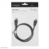 Neomounts HDMI3MM HDMI cable - 1 metres, 1 m, HDMI Type A (Standard), HDMI Type A (Standard), 10.2 Gbit/s, Black