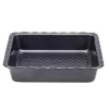 Lasagna baking dish Resto Kitchenware 96115 Rectangular Carbon steel 255x255x50 mm