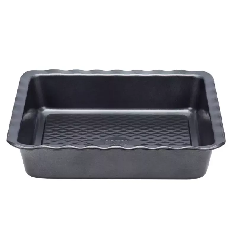 Lasagna baking dish Resto Kitchenware 96115 Rectangular Carbon steel 255x255x50 mm