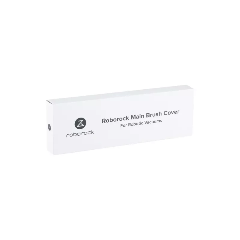Vacuum cleaner accessory Roborock rubber main brush cover light grey for Qrevo0 series (MPN 8.02.0241)