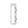 Vacuum cleaner accessory Roborock rubber main brush cover light grey for Qrevo0 series (MPN 8.02.0241)