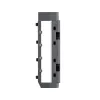 Vacuum cleaner accessory Roborock Rubber main brush cover Dark Grey for Qrevo5/Qrevo5 S/Qrevo5 Pro/Qrevo5 Plus