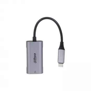 USB 3.0 Type-C to RJ45 Adapter DAHUA TC31 — 1000 Mbit/s, USB-powered, grey