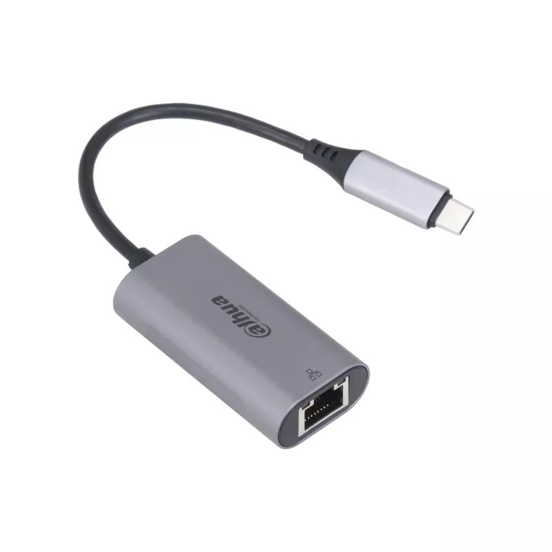 USB 3.0 Type-C to RJ45 Adapter DAHUA TC31 — 1000 Mbit/s, USB-powered, grey