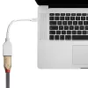 Lindy 0.20m Mini DisplayPort to DisplayPort Adapter Cable, 0.15 m, Mini DisplayPort, DisplayPort, Male, Female, White