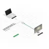 Lindy 0.20m Mini DisplayPort to DisplayPort Adapter Cable, 0.15 m, Mini DisplayPort, DisplayPort, Male, Female, White
