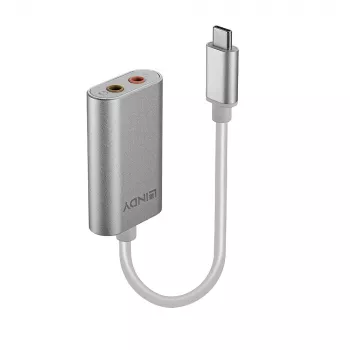 USB Type C to Audio Converter Lindy 42711
